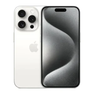 iPhone 15 Pro Max 256GB White Titanium.
